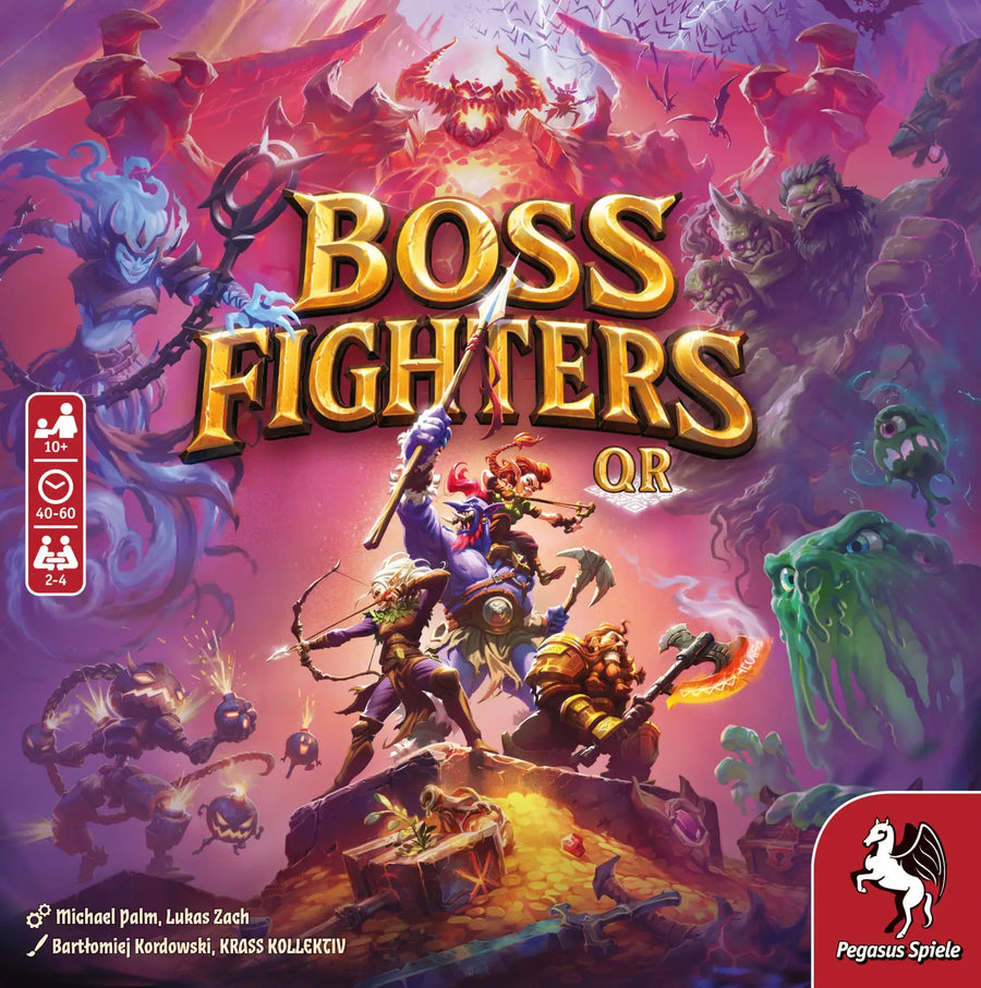 Boss Figthers QR (EN) - Pegasus Spiele - Board Games