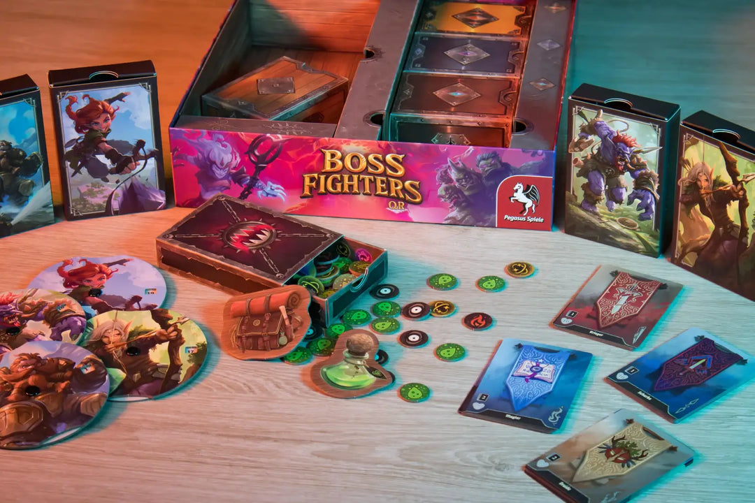 Boss Figthers QR (EN) - Pegasus Spiele - Board Games