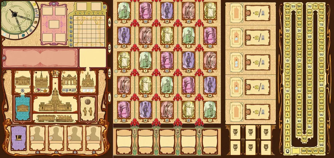 Bruxelles 1893: Belle Epoque (EN) - geek attitude games - Board Games