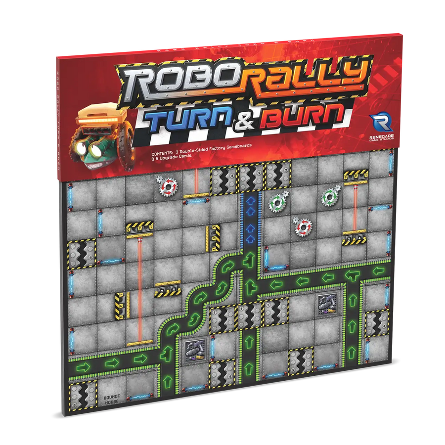 Robo Rally: Turn & Burn (EN) - Renegade Game Studios - Board Games