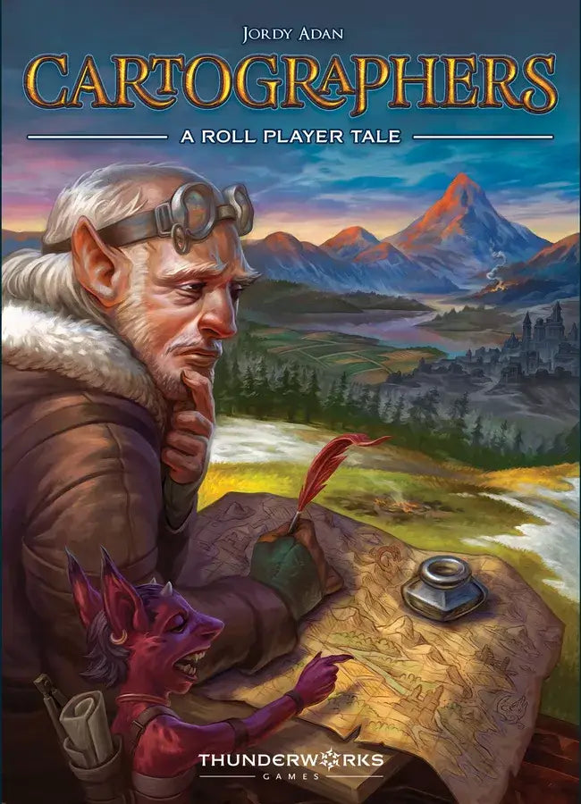 Cartographers (EN) - Thunderworks Games - Board Games