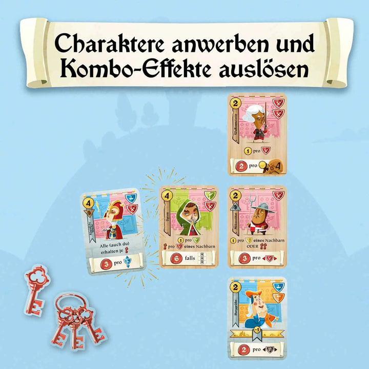 Castle Combo (DE) - KOSMOS - Board Games