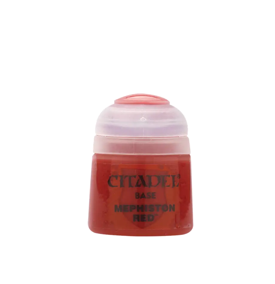 Citadel Colors: Base - Mephiston Red (12ml) - Games Workshop - Accessories