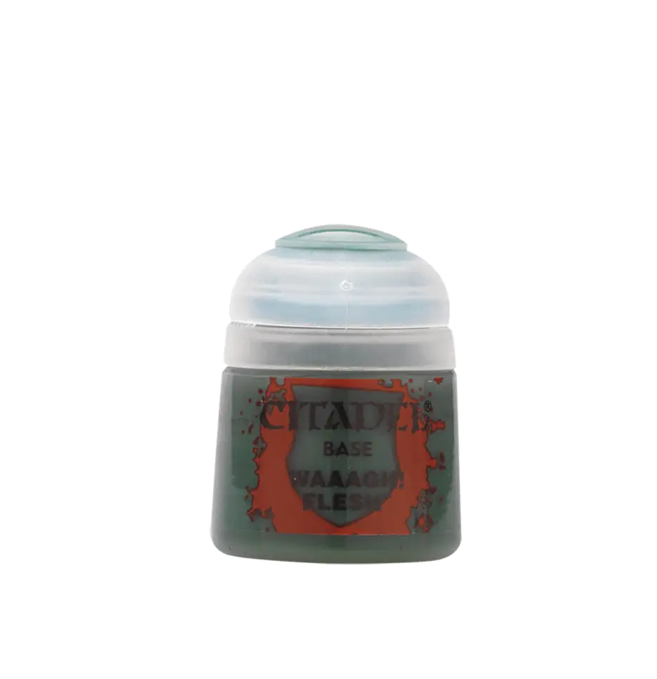 Citadel Colors: Base - Waaagh! Flesh (12ml) - Games Workshop - Accessories