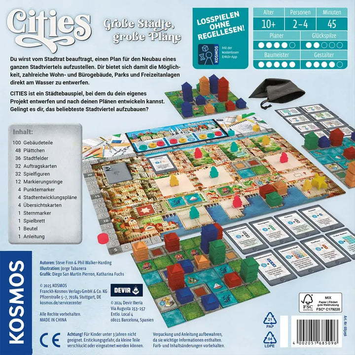Cities (DE) - Kosmos - Board Games