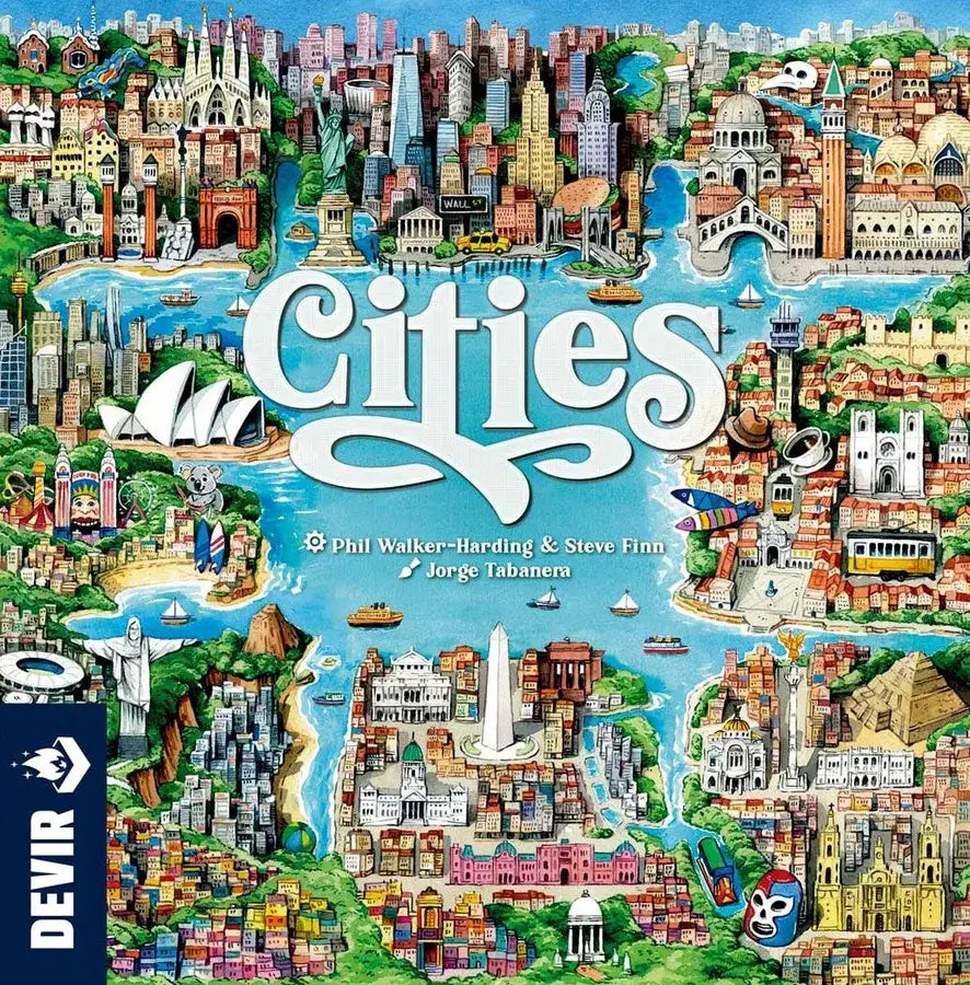 Cities (EN) - Devir - Board Games