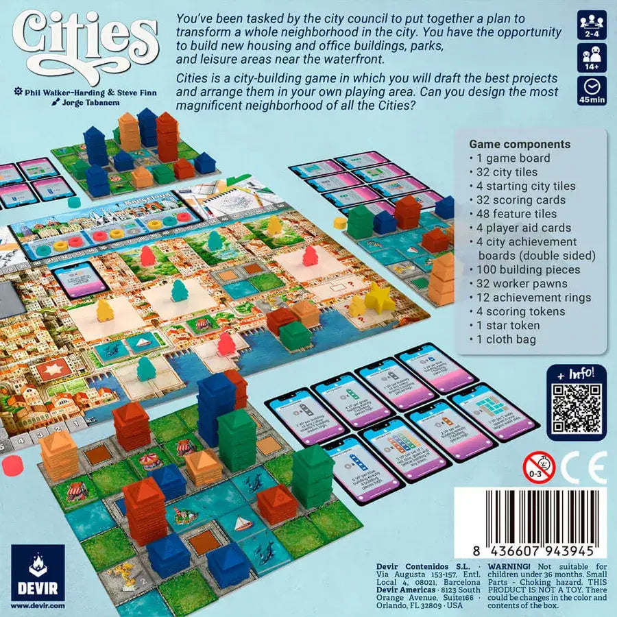 Cities (EN) - Devir - Board Games