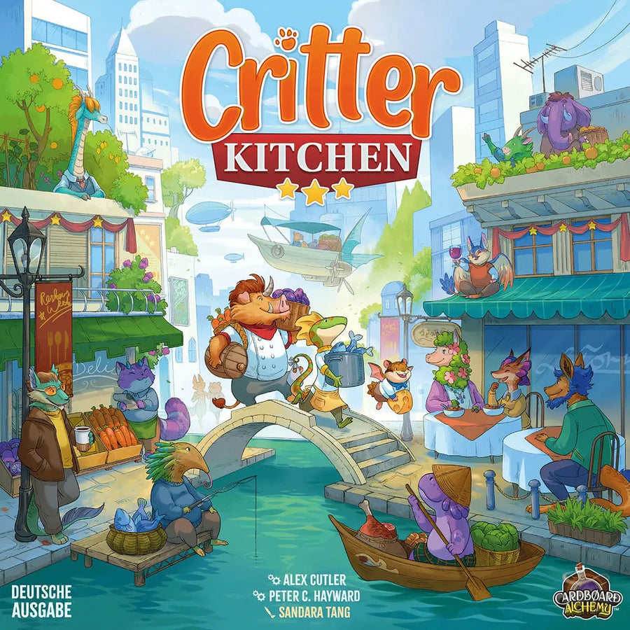 Critter Kitchen (DE) - Cardboard Alchemy - Board Games