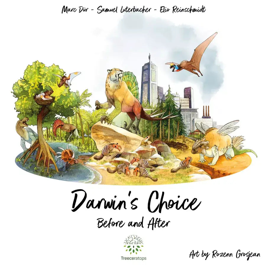 Darwin’s Choice: Before and After (DE) - Treeceratops - Board Games