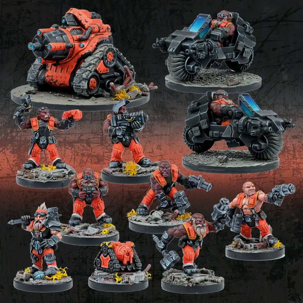 Deadzone: Forge Father - Brokkrs - Booster - Mantic Games - Miniature Games