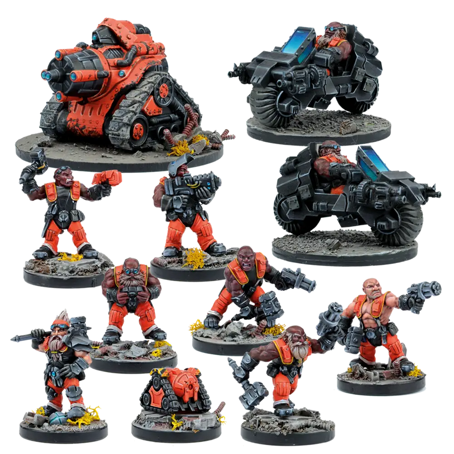 Deadzone: Forge Father - Brokkrs - Booster - Mantic Games - Miniature Games