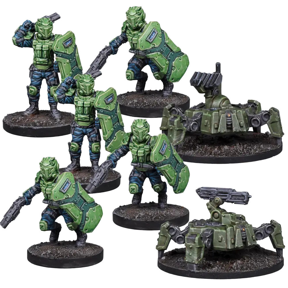 Deadzone: GCPS - Urban Pacification - Booster - Mantic Games - Miniature Games