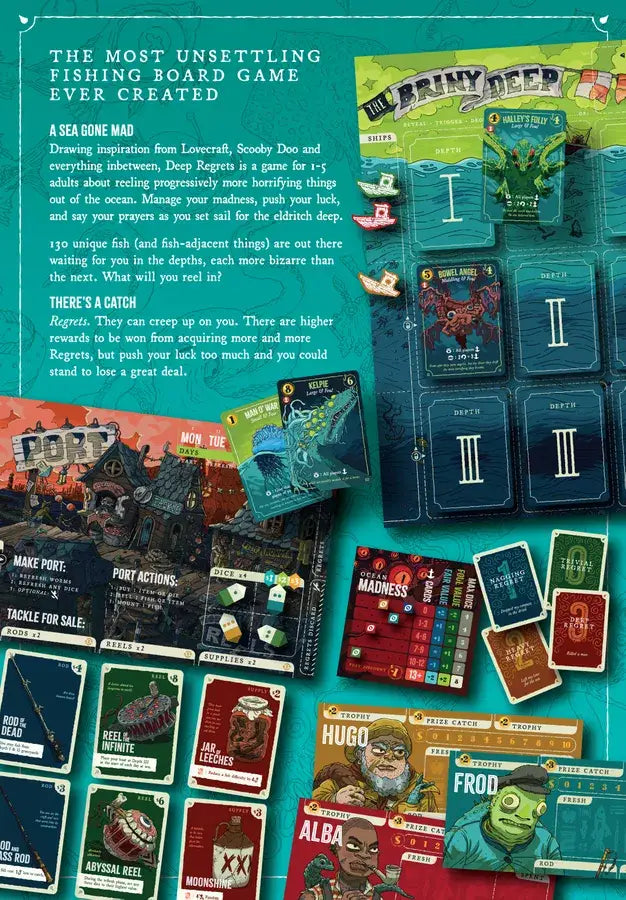 Deep Regrets (EN) - Tettix Games - Board Games