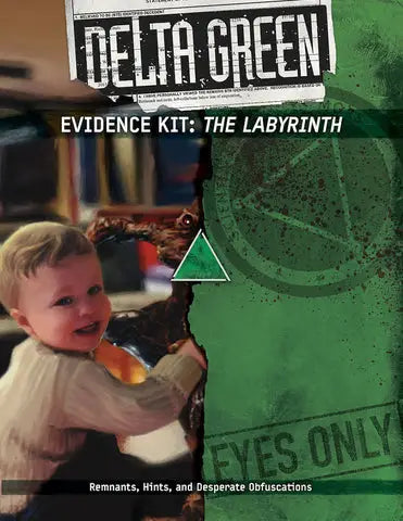 Delta Green RPG: Evidence Kit - The Labyrinth (EN) - Arc Dream Publishing - Roleplaying Games