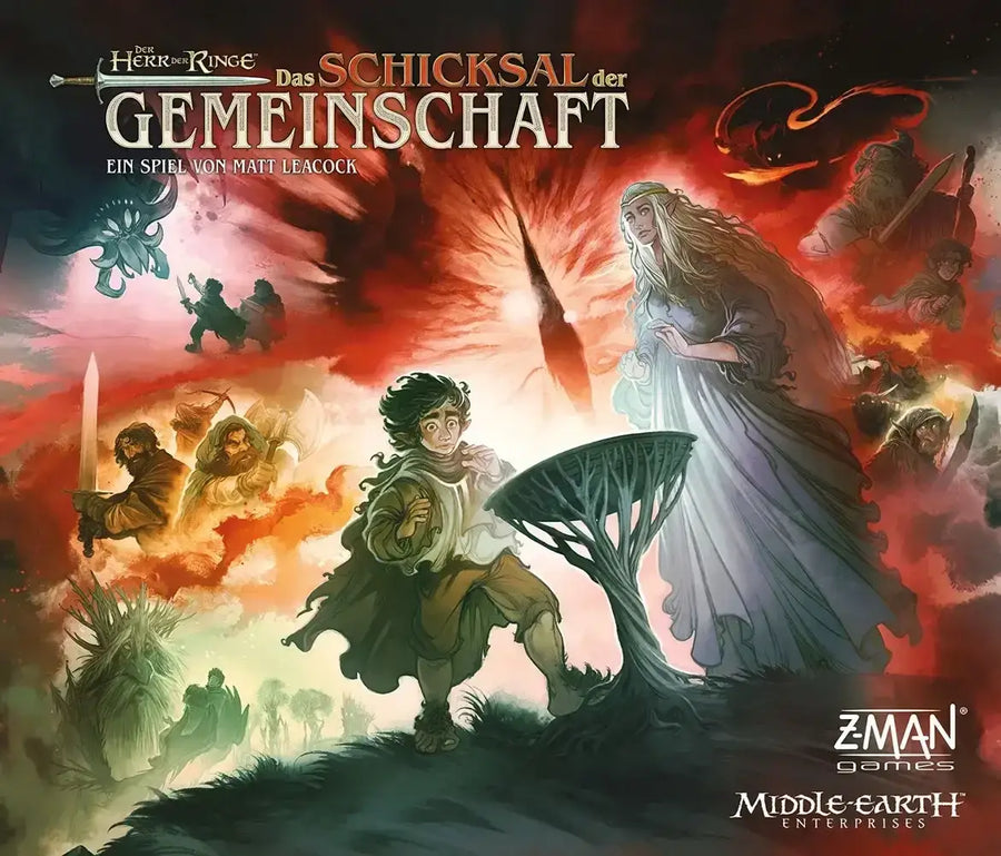 Herr der Ringe: Das Schicksal der Gemeinschaft (DE) - Z Man Games - Board Games