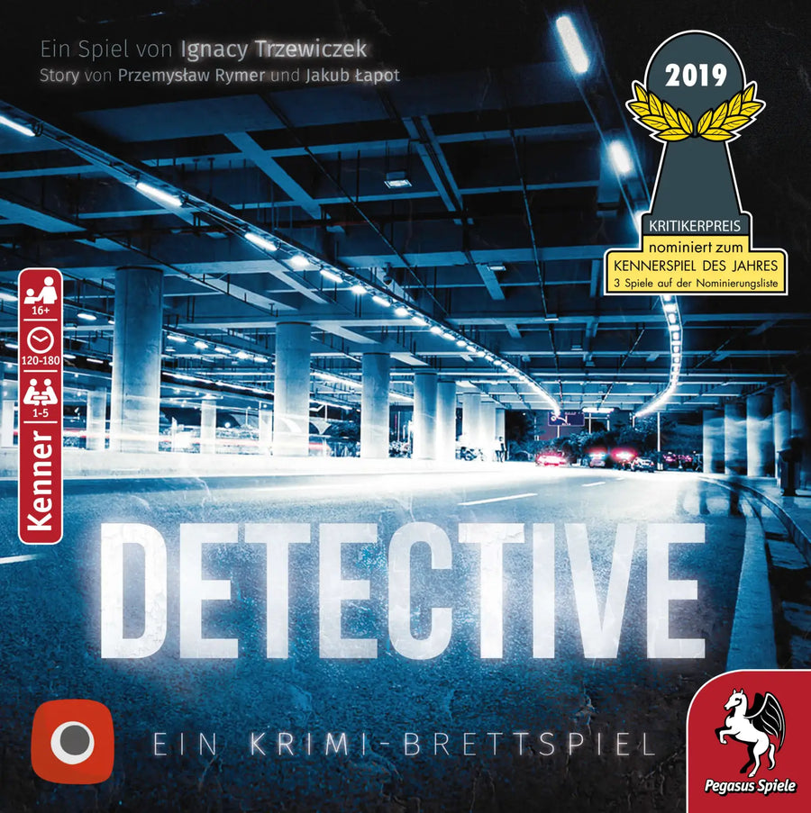 Detective - Ein Krimi-Brettspiel (DE) - Pegasus Spiele - Board Games