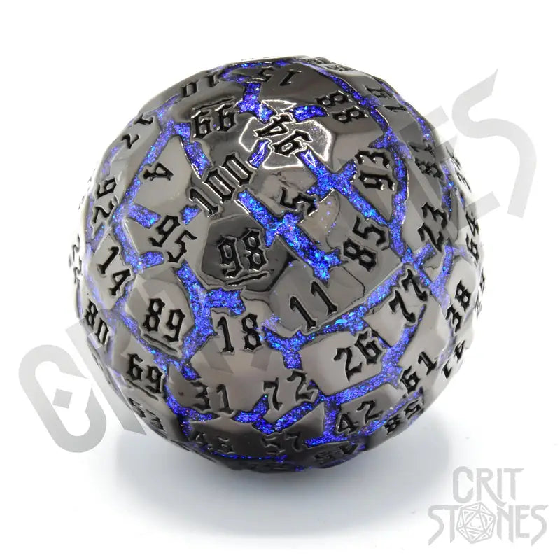 Dice: Metal - Hollow - d100 - Voidcaster - Glassstaff - Accessories