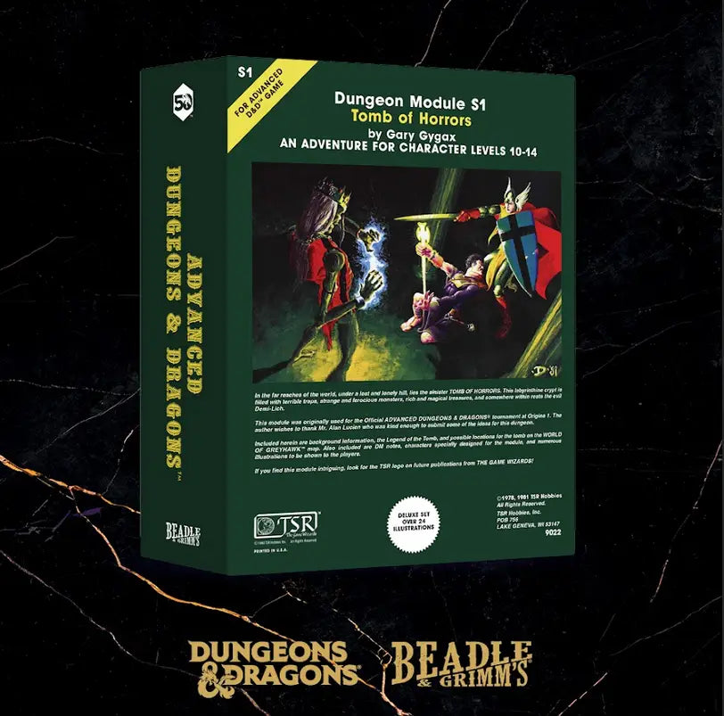 Dice Set: D&D Classic Module - Tomb of Horrors - Beadle & Grimm - Accessories