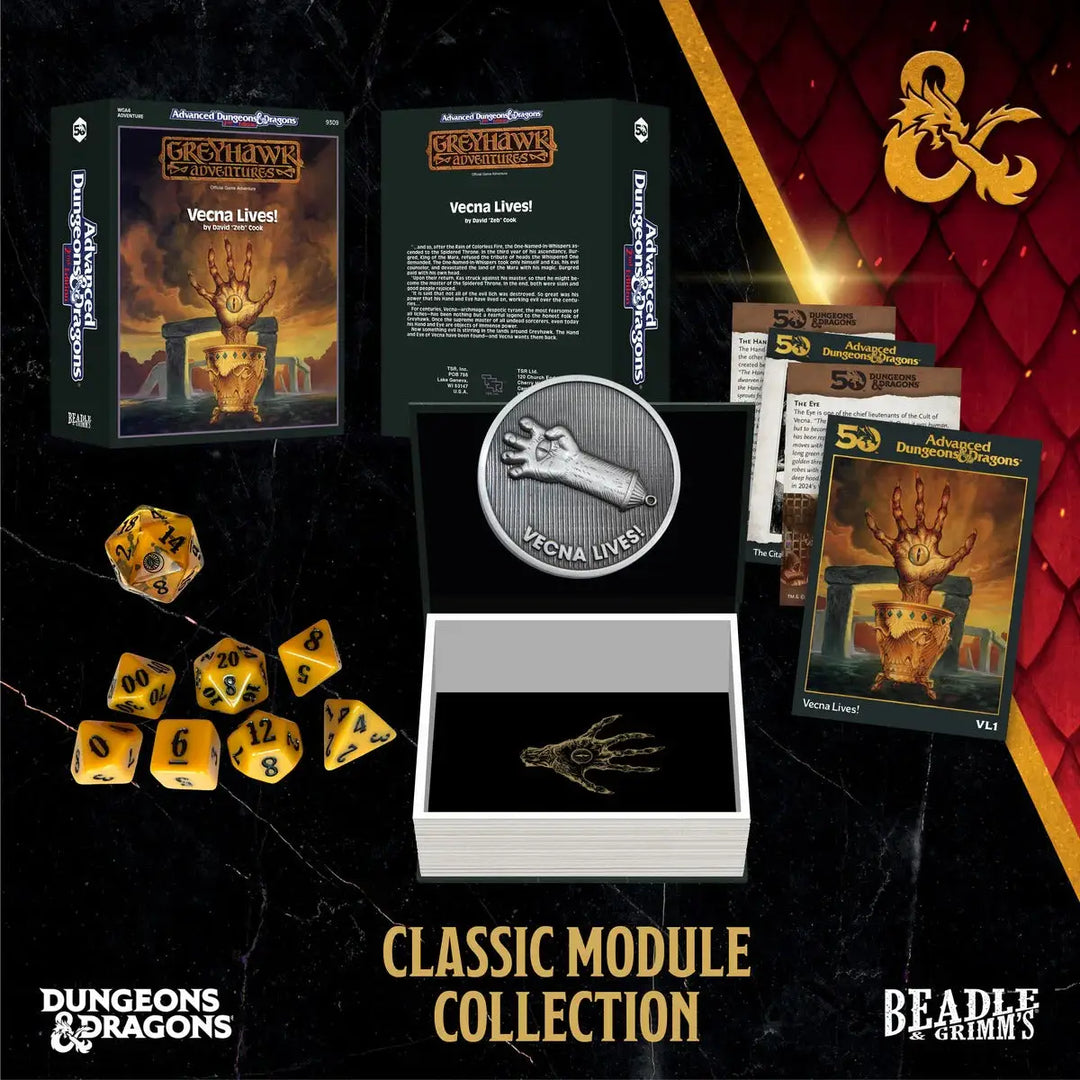 Dice Set: D&D Classic Module - Vecna Lives - Beadle & Grimm - Accessories