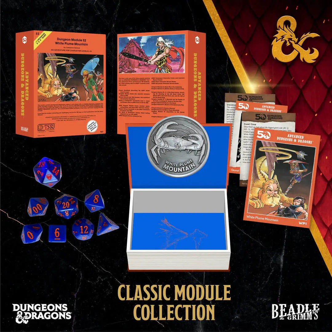 Dice Set: D&D Classic Module - White Plume Mountain - Beadle & Grimm - Accessories