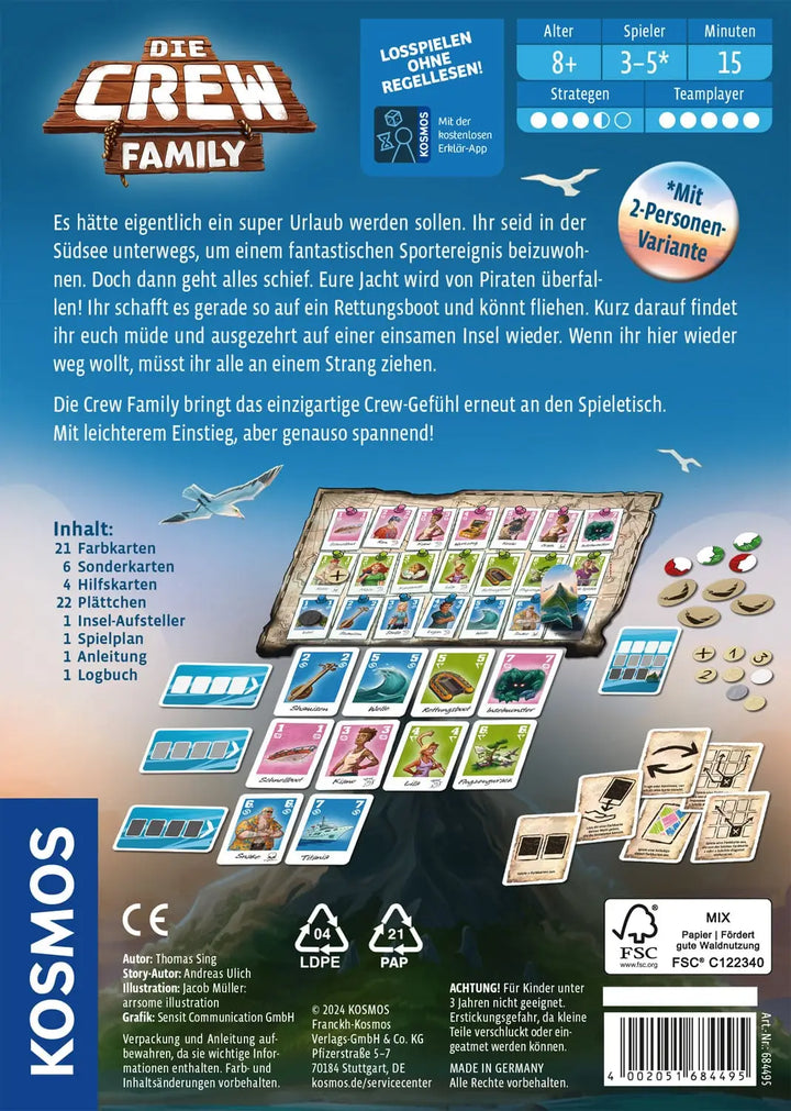 Die Crew: Family (DE) Kosmos Board Games
