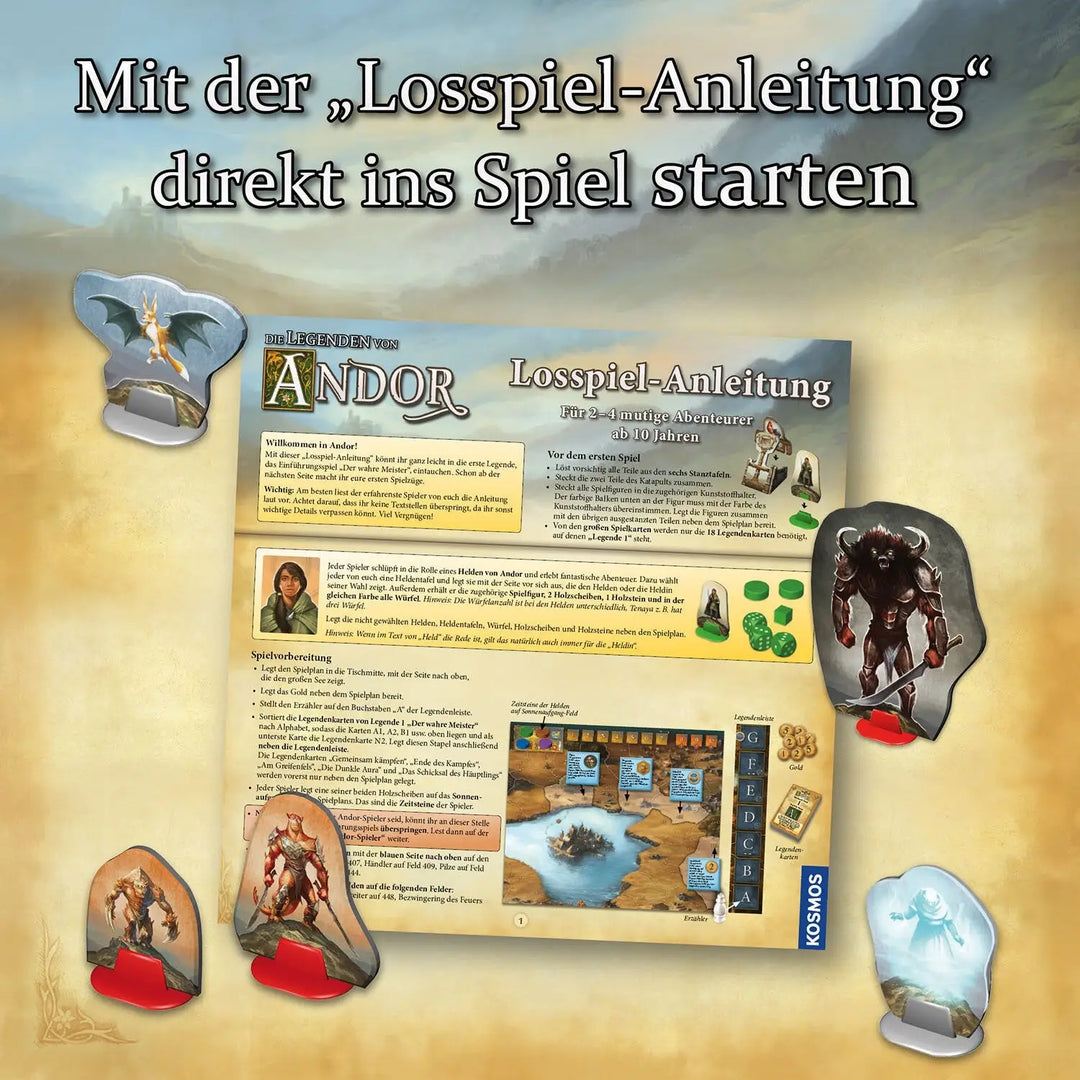 Die Legenden von Andor: Das Ferne Land (DE) - Kosmos - Board Games