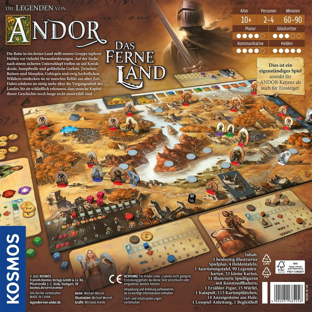 Die Legenden von Andor: Das Ferne Land (DE) - Kosmos - Board Games