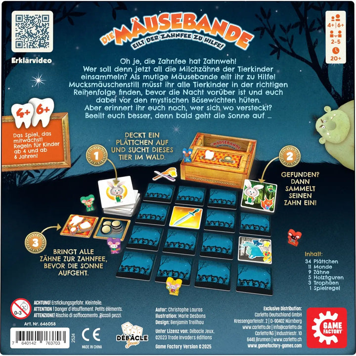 Die Mäusebande (DE) - Game Factory - Board Games