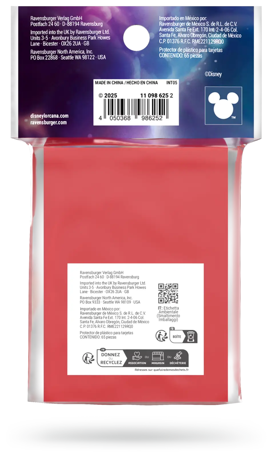 Disney Lorcana: Fabled - Card Sleeves - Goof Troop - Ravensburger - Accessories