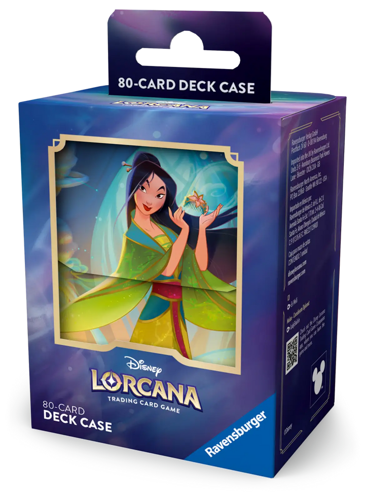 Disney Lorcana: Fabled - Deck Box - Mulan - Ravensburger - Accessories