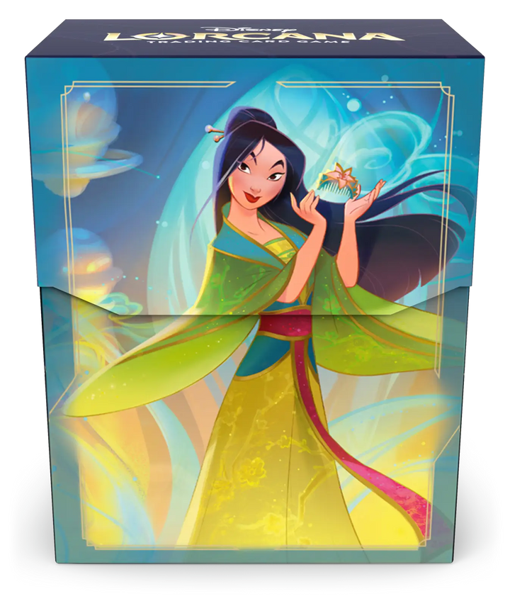 Disney Lorcana: Fabled - Deck Box - Mulan - Ravensburger - Accessories