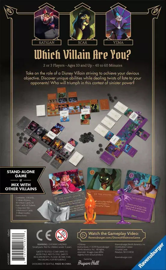 Disney Villainous: Evil Comes Prepared (EN) - Ravensburger - Board Games