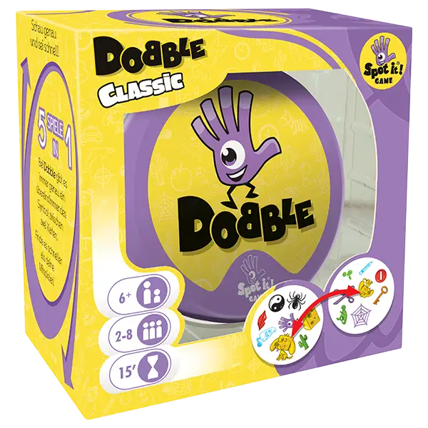 Dobble: Classic (DE/FR/IT) - Zygomatic - Board Games
