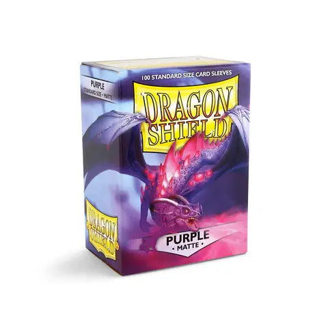 Dragon Shield Matte 100 (Purple) - Arcane Tinmen - Accessories