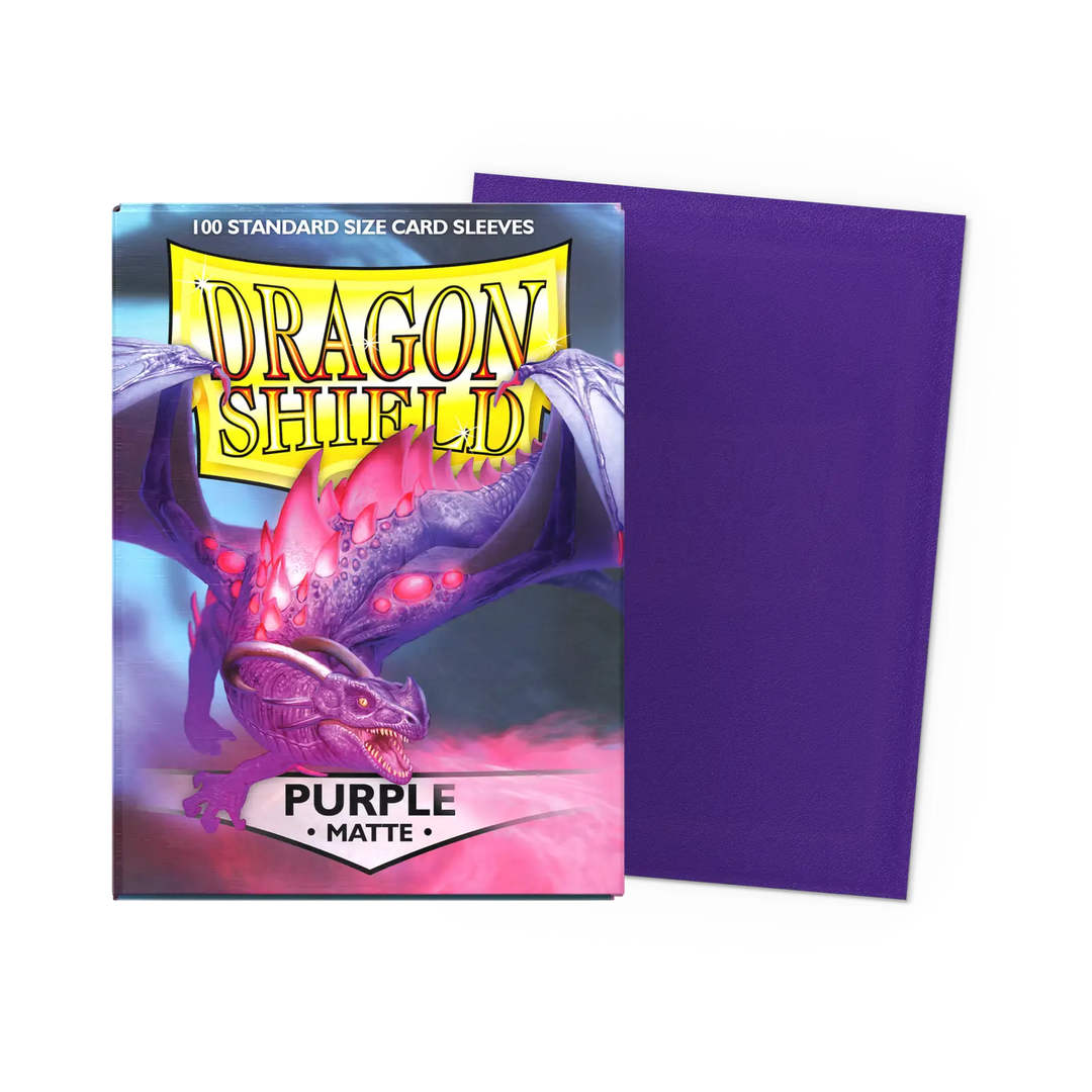 Dragon Shield Matte 100 (Purple) - Arcane Tinmen - Accessories