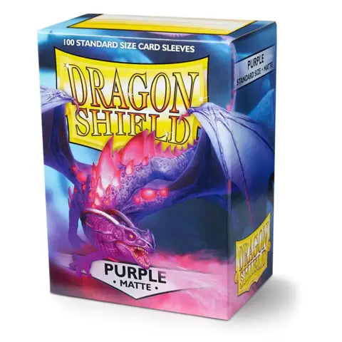 Dragon Shield Matte 100 (Purple) - Arcane Tinmen - Accessories