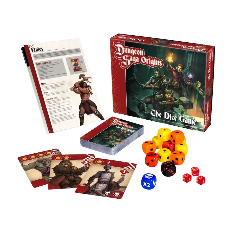 Dungeon Saga Origins: The Dice Game (EN) - Mantic Games - Board Games