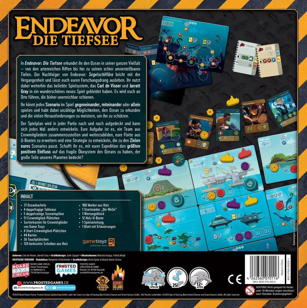 Endeavour: Die Tiefsee (DE) Board Game Circus Board Games