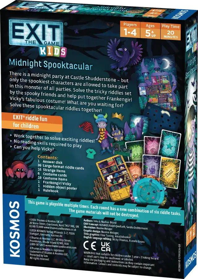 Exit: Kids - Midnight Spooktacular (EN) - Kosmos - Board Games