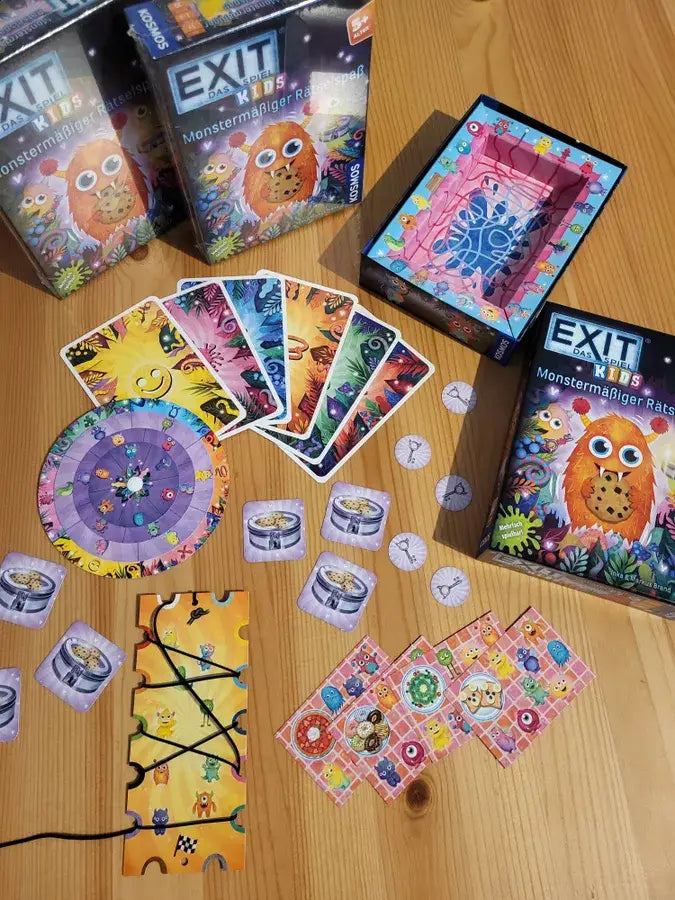 Exit: Kids - Riddles in Monsterville (EN) - Kosmos - Board Games