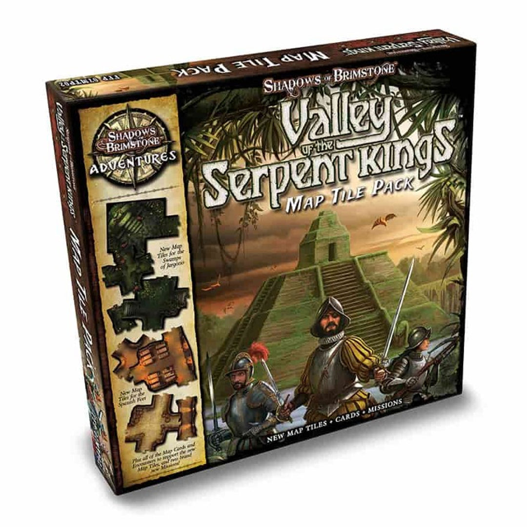 Shadows of Brimstone: Adventures - Valley of the Serpent Kings - Map Pack (EN)