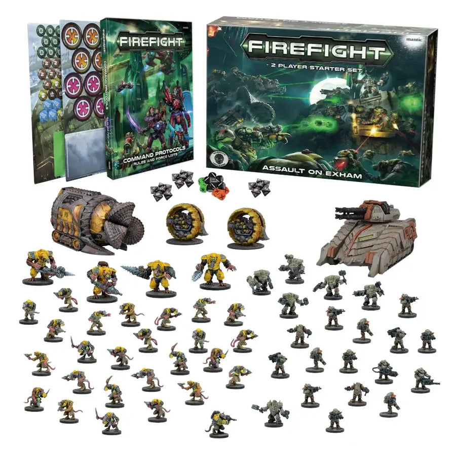 Firefight: Assault on Exham - Two-Player Set (EN) - Mantic Games - Miniature Games