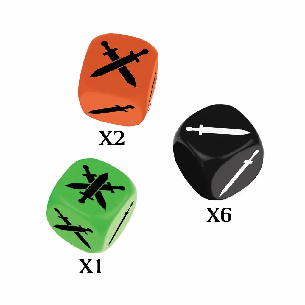 Firefight: Command Dice Pack - Mantic Games - Accessories