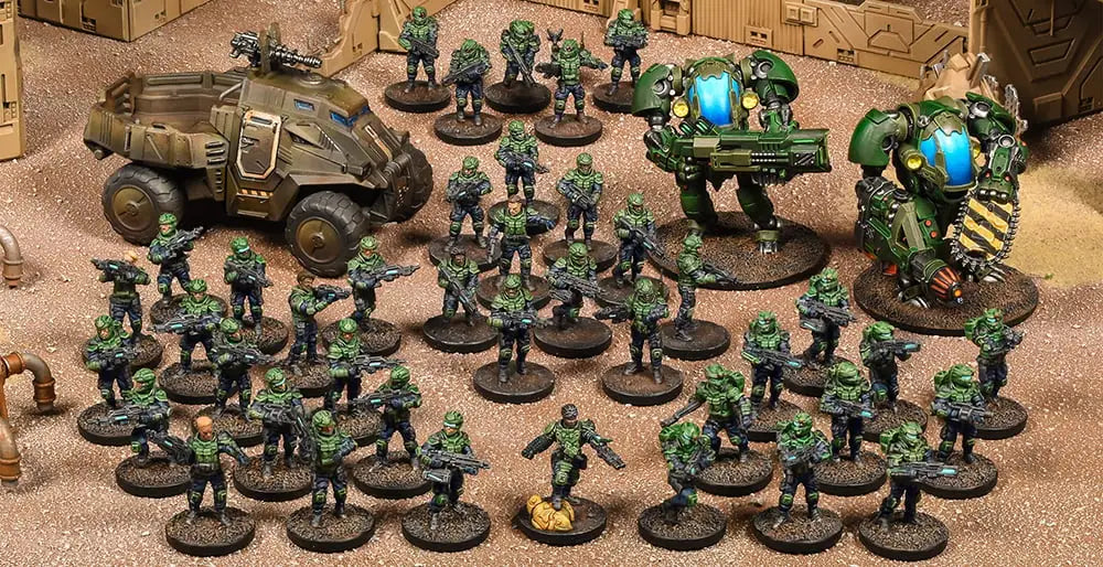 Firefight: GCPS - Strike Force - Mantic Games - Miniature Games