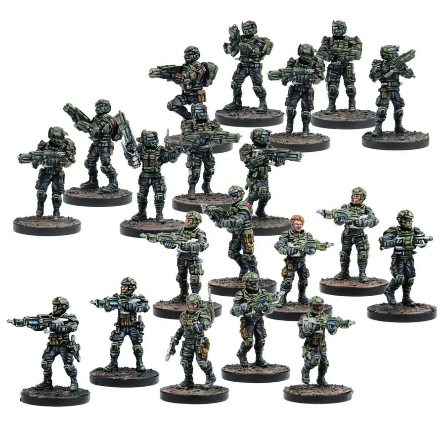 Firefight: GCPS - Troopers - Mantic Games - Miniature Games