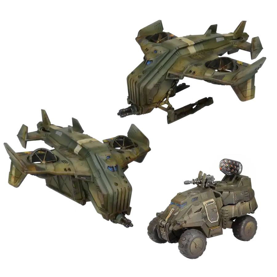 Firefight: GCPS - Vehicle Battlegroup - Mantic Games - Miniature Games