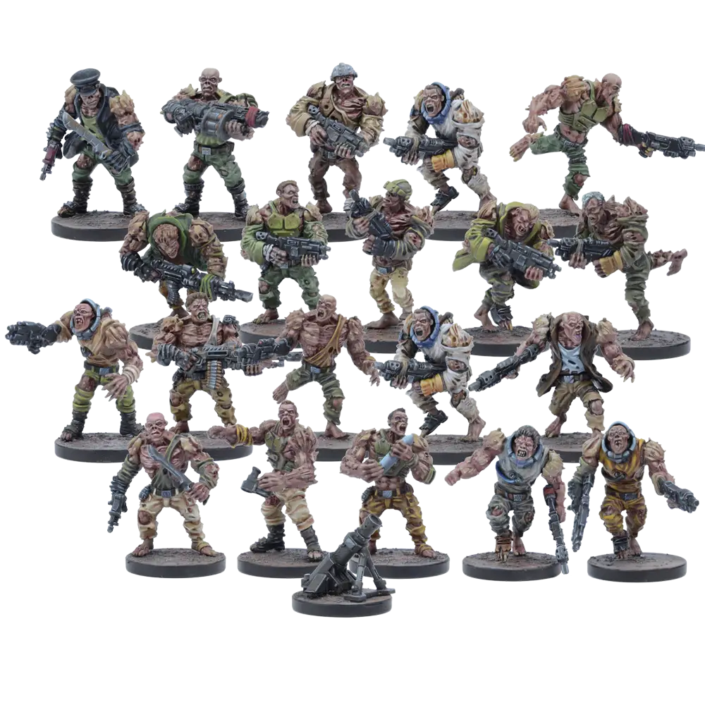 Firefight: Plague - 3rd Gen Troopers - Mantic Games - Miniature Games