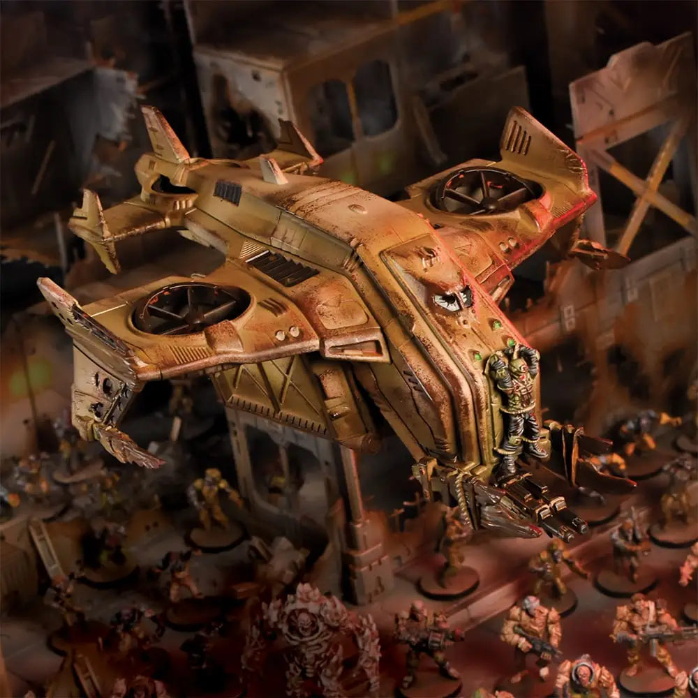 Firefight: Plague - TAD 65 Hornet Dropship - Mantic Games - Miniature Games