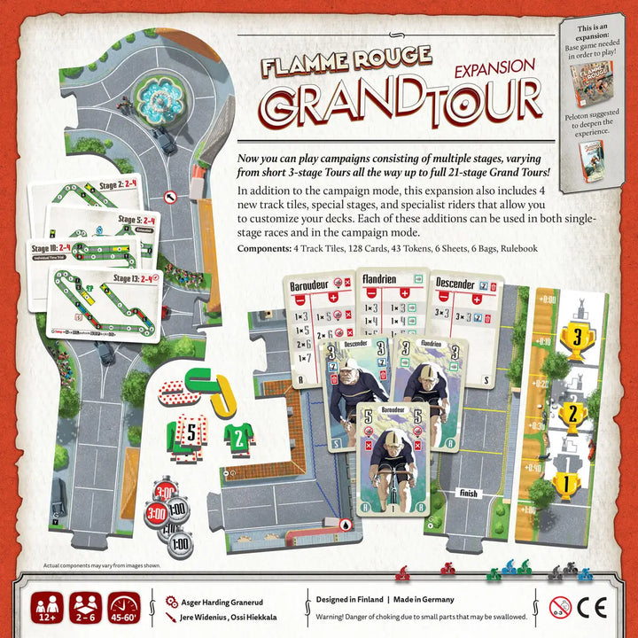 Flamme Rouge: Grand Tour (EN) Lautapelit Board Games