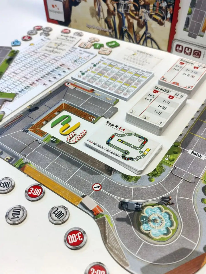 Flamme Rouge: Grand Tour (EN) Lautapelit Board Games